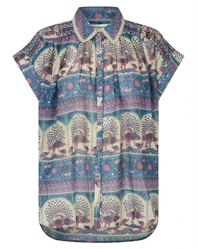 Lollys Laundry - BadalLL Skjorte - Blue